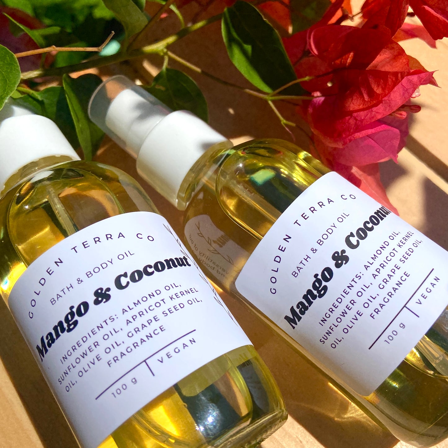 Mango and Coconut Bath and Body Oil