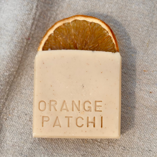 Orange Patchouli Soap Bar