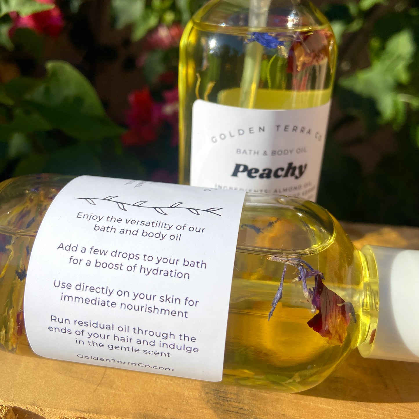 Peach Bath and Body Oil