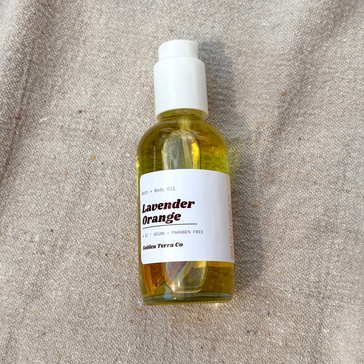 Lavender Orange Bath and Body Oil